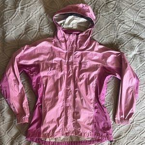 Dual toned pink/purple Marmot Rain Jacket- medium
